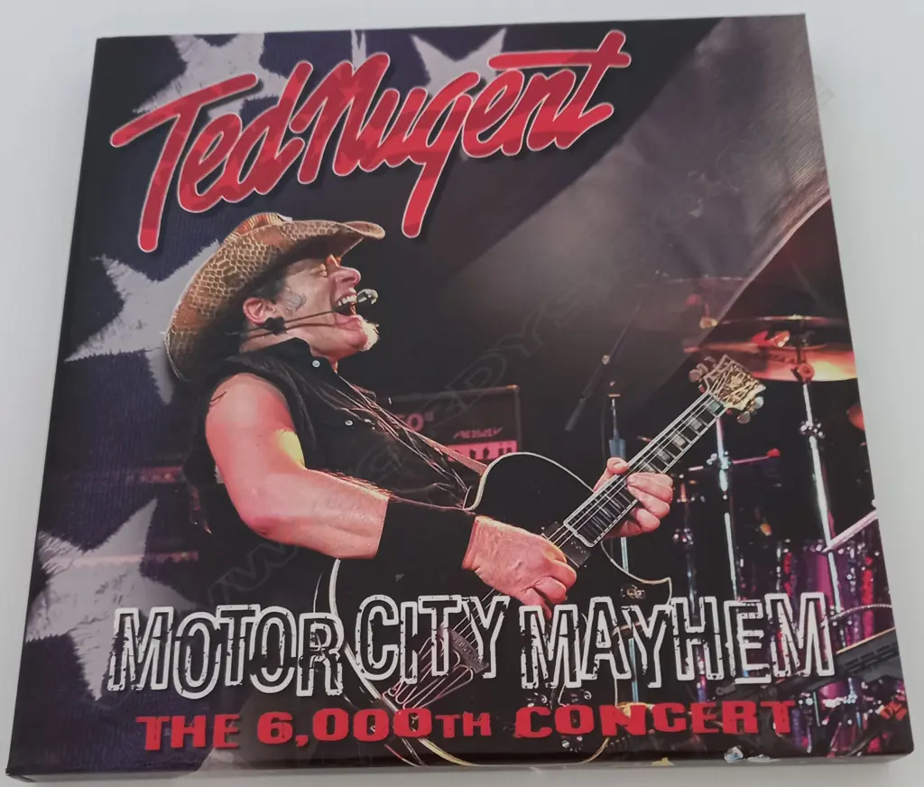 Ted Nugent, Motor City Mayhem (The 6,000th Concert) (Multi-Disc), (Red Vinyl) Image 1++